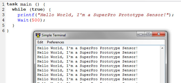 Programming the SuperPro with SPC using BrixCC - my first Hello World