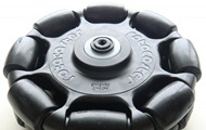Front and side of the 125mm Rotacaster wheel