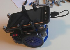 Wheelphone robot