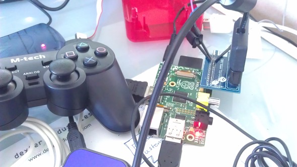 Raspberry Pi Playstation DualShock Shield?