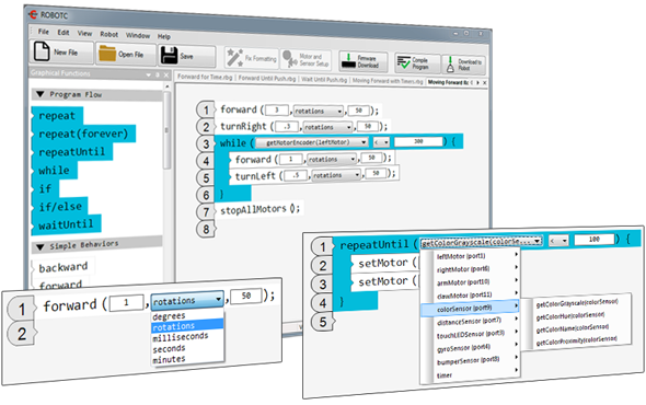 ROBOTC for VEX IQ Graphical